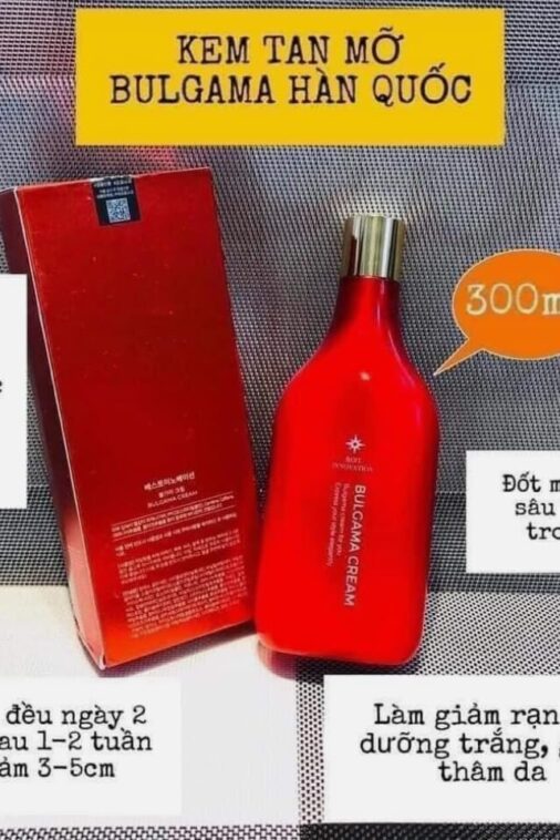 Best Innovation Bulgama Korean Fat Burning Body Cream 300ml/10.14 Fl oz, Red - Image 6