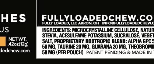 Fully Loaded Alpha Fuel Nootropic Pouches (Mango Fuel) - 5 cans, 15 Pouches per can - Energy Pouches containing Caffeine and nootropic Blend - Image 6