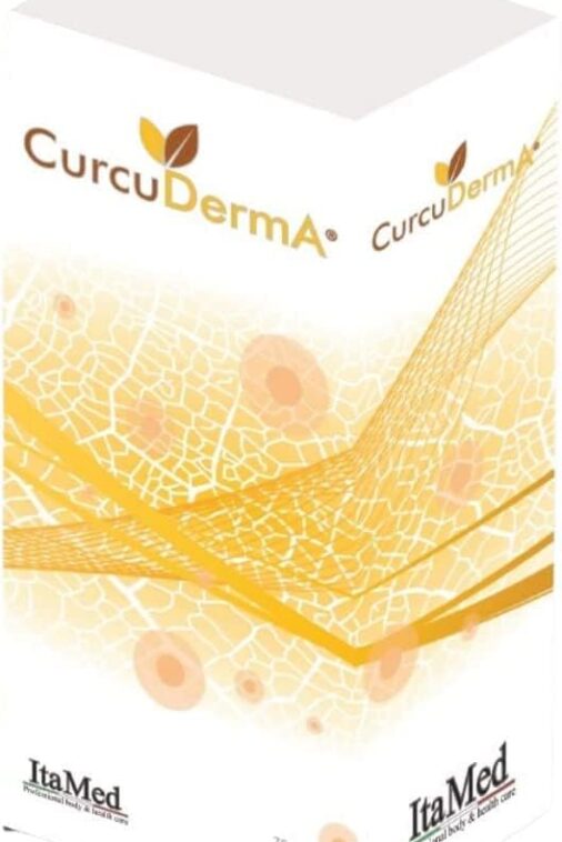 CurcuDerma Skin Cream with Curcuminoids – Italian HGC-C® Complex Technology for Optimal Skin Absorption. May Support Skin Recovery from Burns, Psoriasis, and More. Made in Italy.